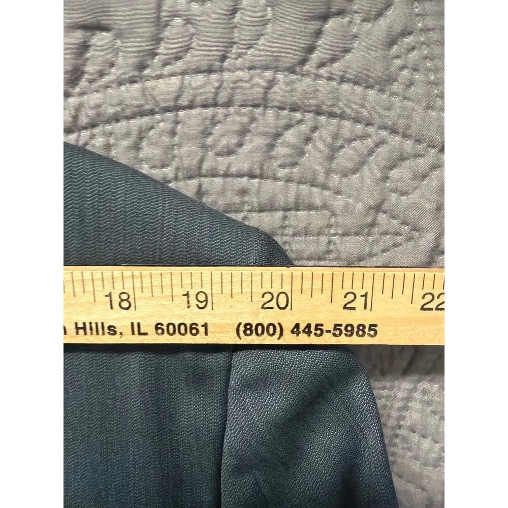 VTG‎ Nino Cerruti Rue Royale Grey Two Button Sport Coat Mens 46R Made in USA